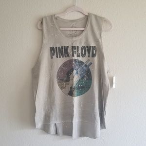 Recycled Karma Pink Floyd tank top NWT size L